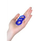 Набір кілець Toyfa A - Toys, TPE, синій, ø 3,5/3/2 см