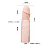 Насадка на член - Penis Sleeve Flesh, 5 см Насадка на член - Penis Sleeve Flesh, 5 см