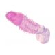 Насадка на пеніс Textured Penis Extender and Vibe Sleeve