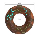 Ерекційне кільце - Pretty Love Choco Super Donut Silicone Cock Ring