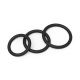 Ерекційні кільця - Erospace Men’s Play Set Of 3 Cock Rings B7