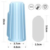 Насадка на член - Vibrating Ridge Knights Ring Blue