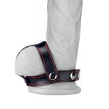 Насадка на мошонку - Bondage Fetish T-Style Leather Cockring With Ball Divider