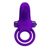 Ерекційне кільце - Pretty Love Vibrant Penis Ring Purple