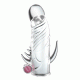 Насадка на член - Penis Sleeve With Vibration, Crystal