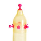Насадка на член Recare Pink Monster Spike Condom (презерватив з кульками та вусиками) Насадка на член Recare Pink Monster Spike Condom (презерватив з кульками та вусиками)