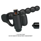 Кільце-насадка для подвійного проникнення - Pretty Love Hercules Penis Sheath III Black Кільце-насадка для подвійного проникнення - Pretty Love Hercules Penis Sheath III Black