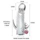 Насадка на член - Penis Sleeve With Vibration, Crystal