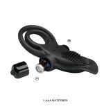 Ерекційне кільце - Pretty Love Vibrant Penis Ring Black