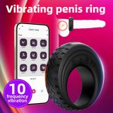 Віброкільце - App-Controlled Vibrating Cock Ring