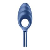 Ерекційне віброкільце-ласо Satisfyer Swordsman Blue, міцна фіксація, 10 режимів, потужний мотор