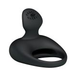 Ерекційне кільце - Pretty Love Stimulating Tonguo Penis Ring Black