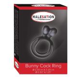 Ерекційне кільце - MALESATION Bunny Cock Ring (2,00 см і 3,20 см)