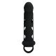 Насадка на член - Pretty Love Penis Sleeve With Ball Strap 5.98" Black Насадка на член - Pretty Love Penis Sleeve With Ball Strap 5.98" Black