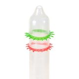 Насадка на член Recare Spike Condom Green (презерватив з рядами шипів)