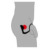 Ерекційне кільце - Black Velvets Ring & Plug