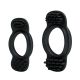 Эрекционнные кільця - Ring Set Black, 2 шт.
