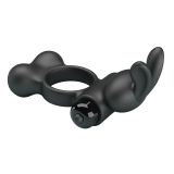 Ерекційне кільце - Pretty Love Vibrant Penis Ring Yusuf Black