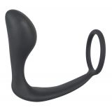 Ерекційне кільце - Black Velvets Ring & Plug