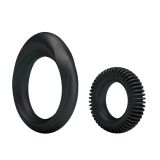 Ерекційні кільця - Ring Manhood Rings Black, 2 шт.