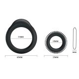 Ерекційні кільця - Ring Manhood Rings Black, 2 шт.