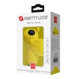 Вакуумний вібростимулятор - Pretty Love Magic Bee Stimulator Yellow