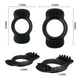 Эрекционнные кільця - Ring Set Black, 2 шт.
