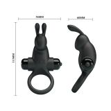 Ерекційне кільце - Pretty Love Vibrant Penis Ring I Black Ерекційне кільце - Pretty Love Vibrant Penis Ring I Black
