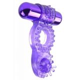 Pipdream Ball Banger Super эрекционное кольцо с вибрацией (фиолетовый)
