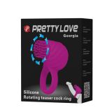 Ерекційне кільце - Pretty Love Georgia Vibrating Penis Ring