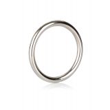 CalExotics Silver Ring Large - металлическое эрекционное кольцо, 5 см
