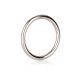 CalExotics Silver Ring Large - металлическое эрекционное кольцо, 5 см