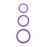 Ерекційні кільця - Fantasy C - Ringz Silicone 3 - Ring Stamina Set