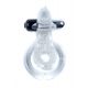 Ерекційне кільце - Dolphin Vibro CockRing Clear Ерекційне кільце - Dolphin Vibro CockRing Clear