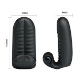 Насадка на палець - Pretty Love Abbott Finger Vibrator Black