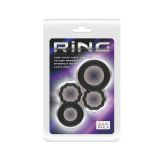 Ерекційні кільця - Ring Set Double - Ring Black, 2 шт.