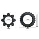 Ерекційні кільця - Ring Flowering Rings Black, 2 шт.