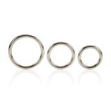 Набір кілець Silver Ring - 3 Piece Set Набір кілець Silver Ring - 3 Piece Set