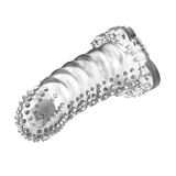 Насадка на член - Brave Man Vibrating Penis Sleeve Clear