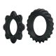 Ерекційні кільця - Ring Flowering Rings Black, 2 шт.