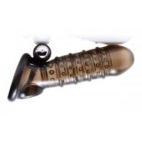 Vibrating Girth Enhancing Sheath - удлиняющая насадка с вибрацией, 15х3,1 см