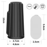 Насадка на член - Vibrating Ridge Knights Ring Black