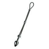 Ерекційне кільце з пробкою - MALESATION Cock - Grip mit Alu - Plug klein