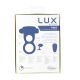 Двойное эрекционное кольцо с вибрацией Lux Active -Triad - Vibrating Dual Cock Ring, пульт ДУ