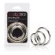 Набір кілець Silver Ring - 3 Piece Set Набір кілець Silver Ring - 3 Piece Set