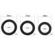 Ерекційні кільця - Power Plus Soft Silicone Snug Ring Black Black