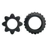 Ерекційні кільця - Ring Flowering Rings Black, 2 шт.