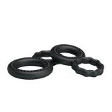 Ерекційні кільця - Ring Set Double - Ring Black, 2 шт.