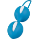 Вагінальні кульки SMARTBALLS DUO від Fun Factory, біло-бірюзовий