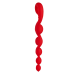 Анальная цепочка BENDYBEADS от Fun Factory, красный